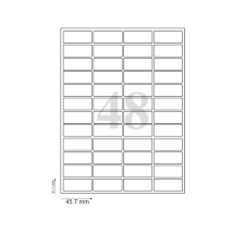 Label A4 ST-1